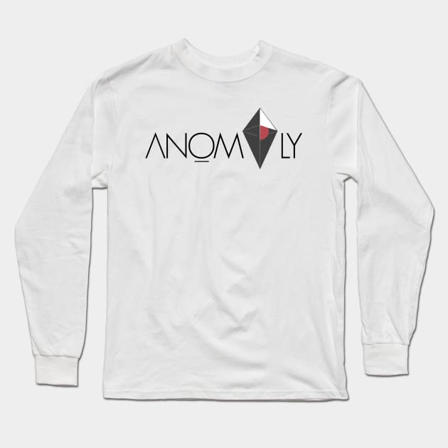 Anomalous Travellers Tee - dark text Long Sleeve T-Shirt by doubleshotlatte